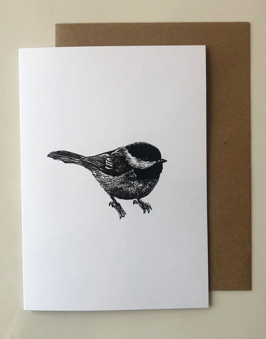Chickadee Card