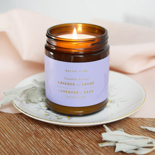 Baltic Club - Lavender & Sage Soy Candle