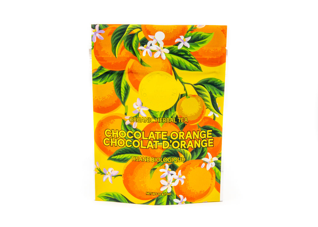 Valenca • Tisane en feuille au chocolat à l'orange