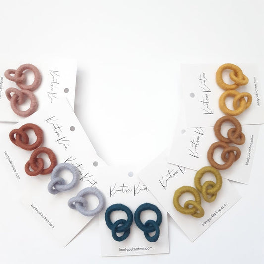 NOMI Wrap Link Earrings